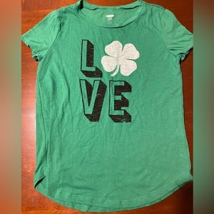 L (10-12) Old Navy Girls Love Top